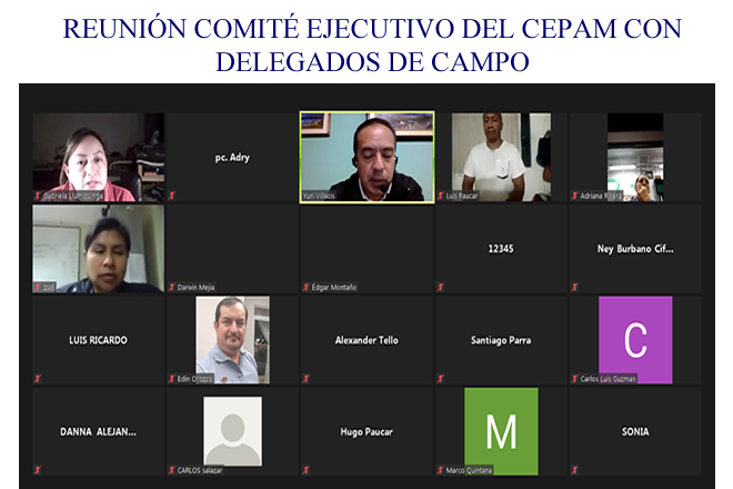 Reunión Delegados de campo CEPAM